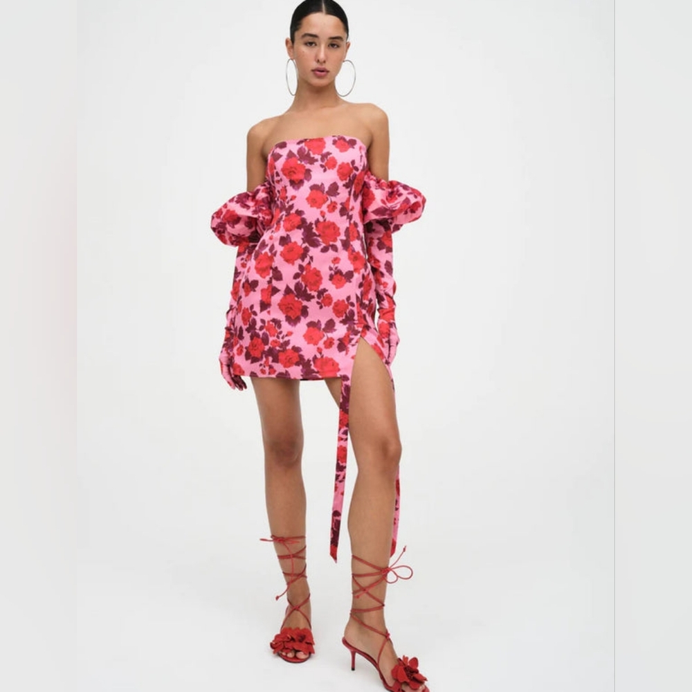 Huda Mini Dress in PinkFor Love & Lemons